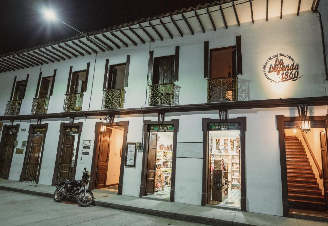 Hotel Boutique La Leyenda 1860 Salamina Exterior foto